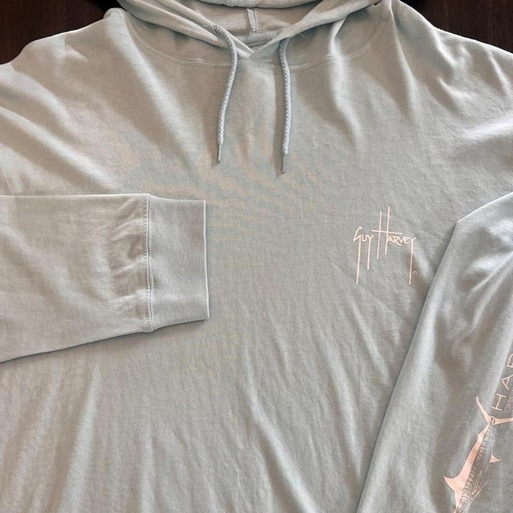 Guy Harvey Long Sleeve 100% Cotton sz Large
